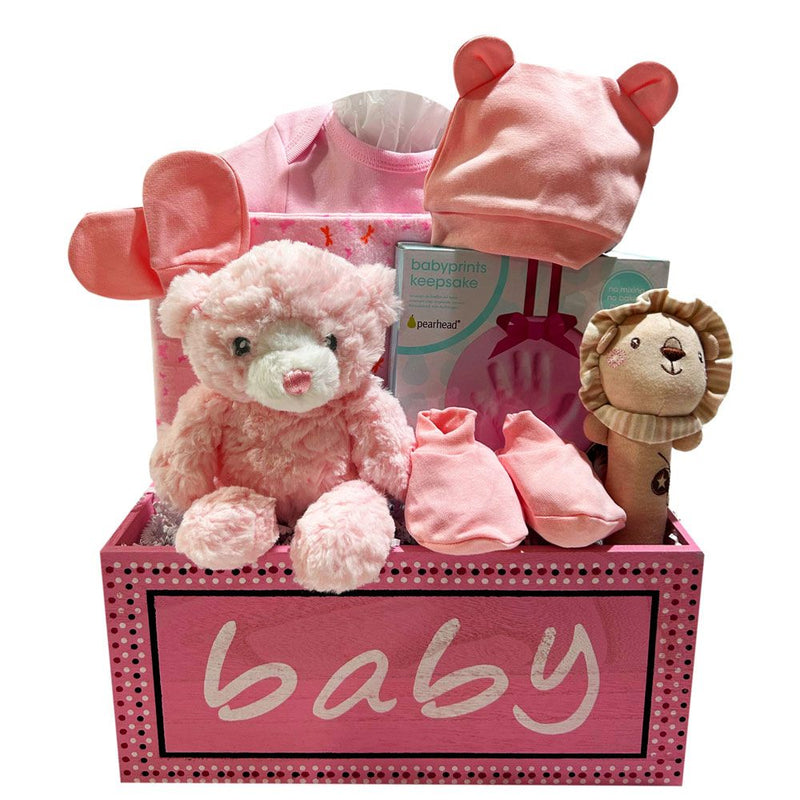 Dearest Baby Girl Keepsake Gift Box