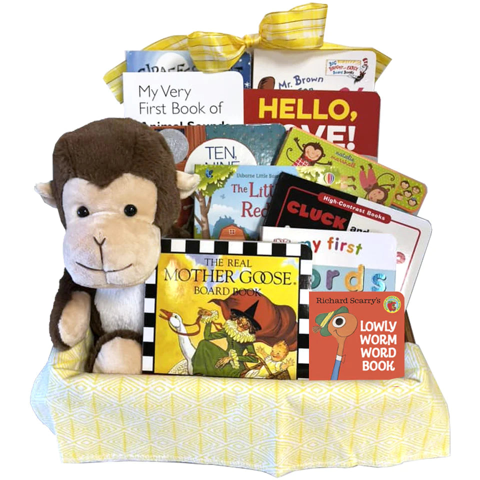 Deluxe Books Library Baby Gift Box