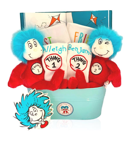 The Cat in The Hat Baby Gift Basket - SKU: BBC173