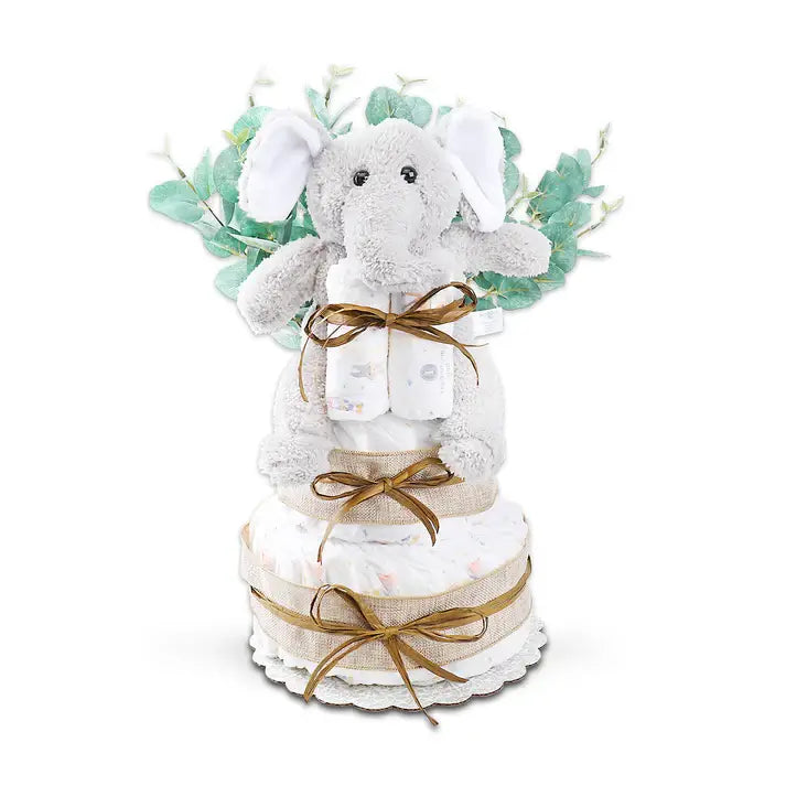 Wild & Snuggly in Babyland Diaper Cake