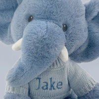 Personalized Plush Elephant with Pajamas