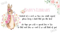 Flopsy Rabbit Baby Shower Invitation