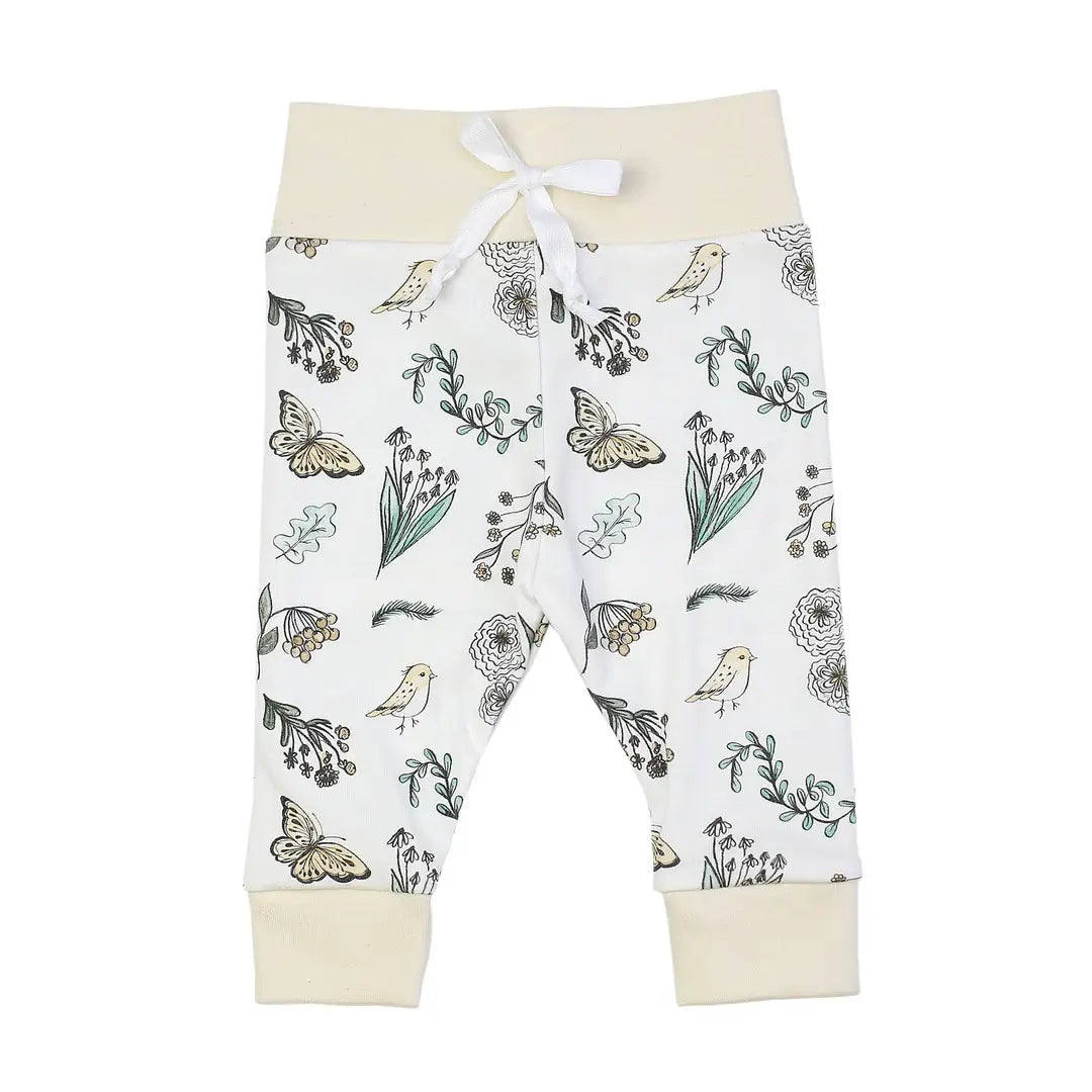 Garden Flutter - Organic Baby Girl Basket