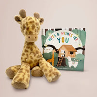 Hopes & Wishes For You Giraffe Gift Set