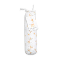 Giraffe Organic Baby Swaddle Blanket
