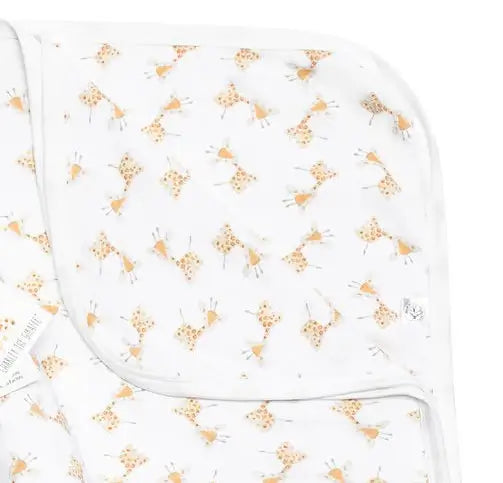 Giraffe Organic Baby Swaddle Blanket