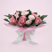 Giraffes Luxury Baby Girl Layette Basket