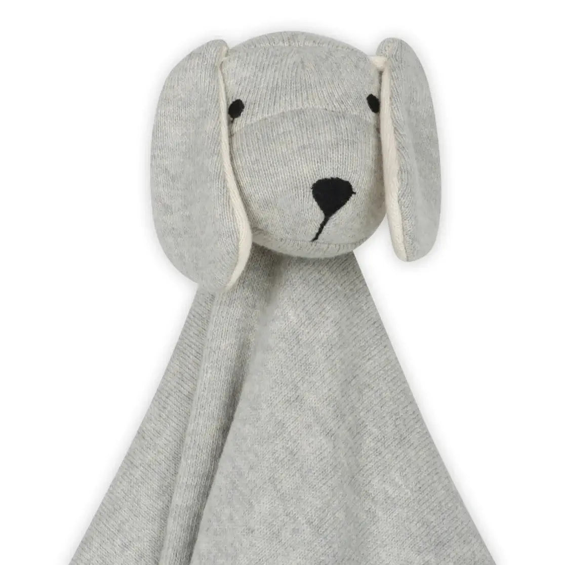 Gray Puppy Dog | Organic Baby Security Blanket