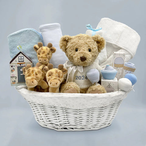 Cuddles & Cookies Baby Gift Basket - SKU:  BBC322