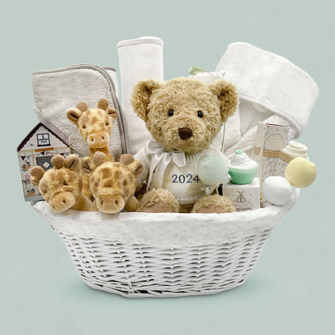 Cuddles & Cookies Baby Gift Basket - SKU:  BBC322