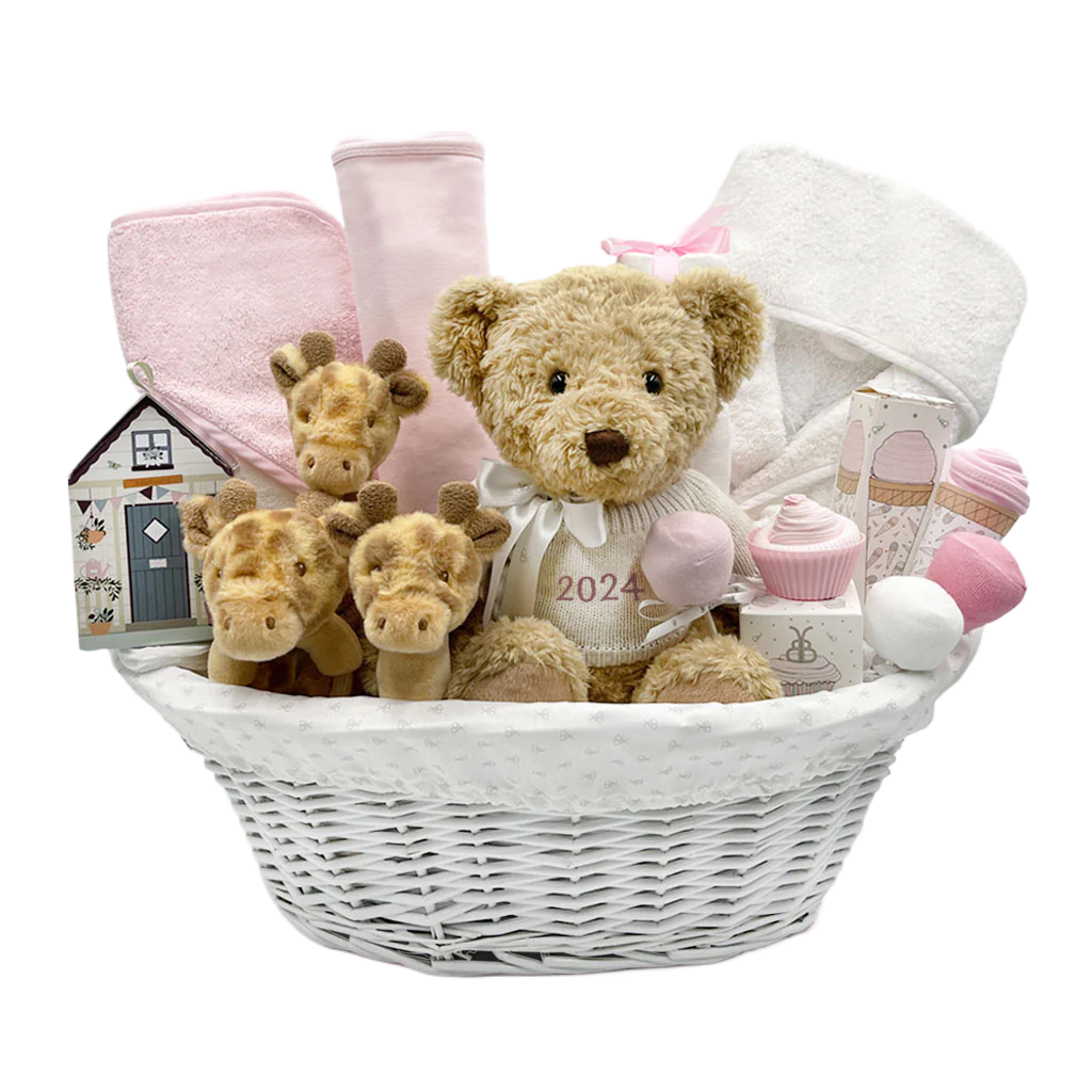 Happy First Year New Baby Basket - SKU: LBG1015