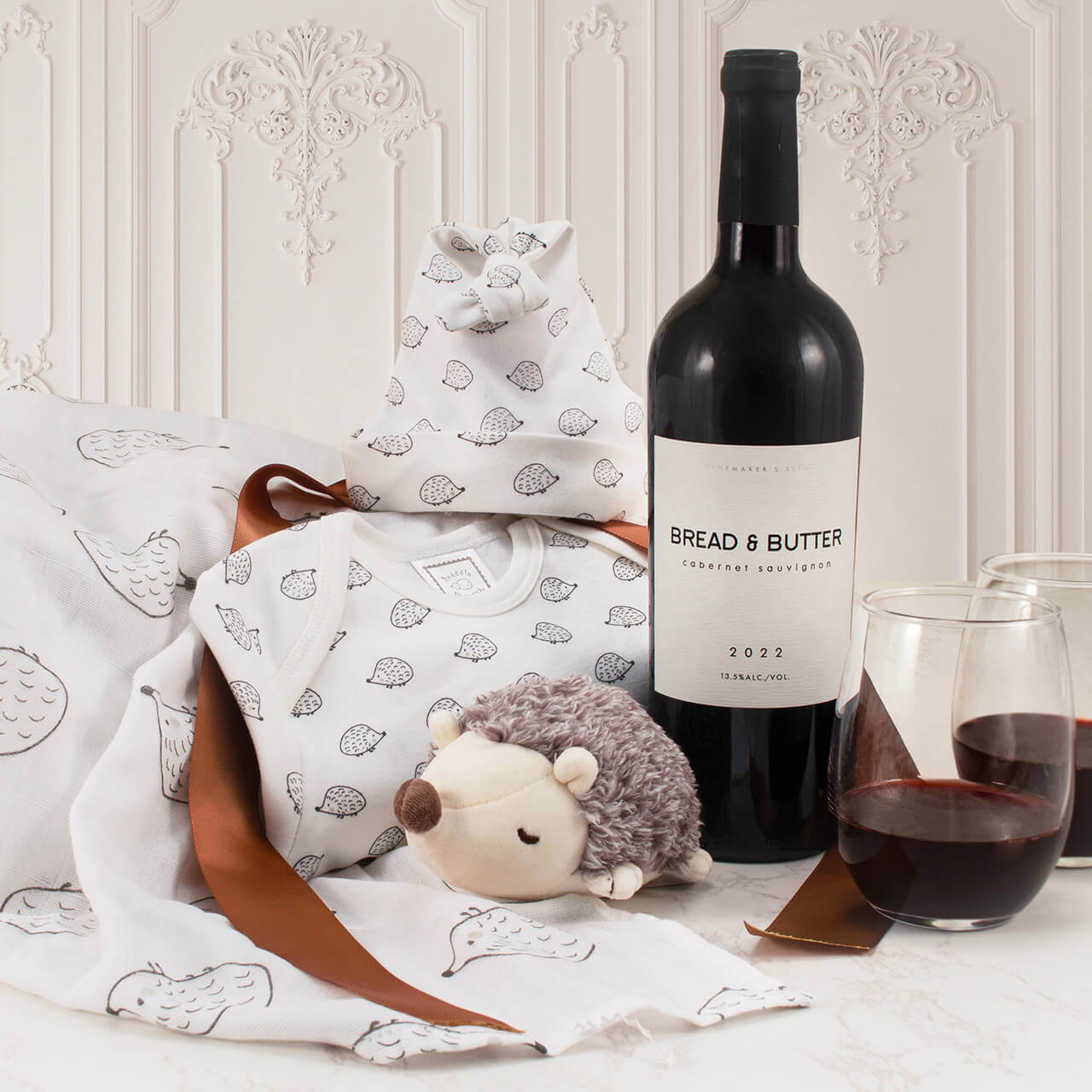 Hedgehog Haven & Cabernet: Baby Comfort Gift Set