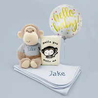 Hello Baby Boy Gift Set