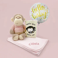 Hello Baby Girl Gift Set