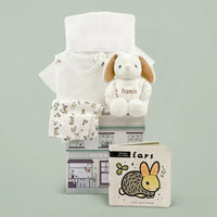 Hoppy Homecoming - Personalized Baby Gift Set