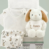 Hoppy Homecoming - Personalized Baby Gift Set