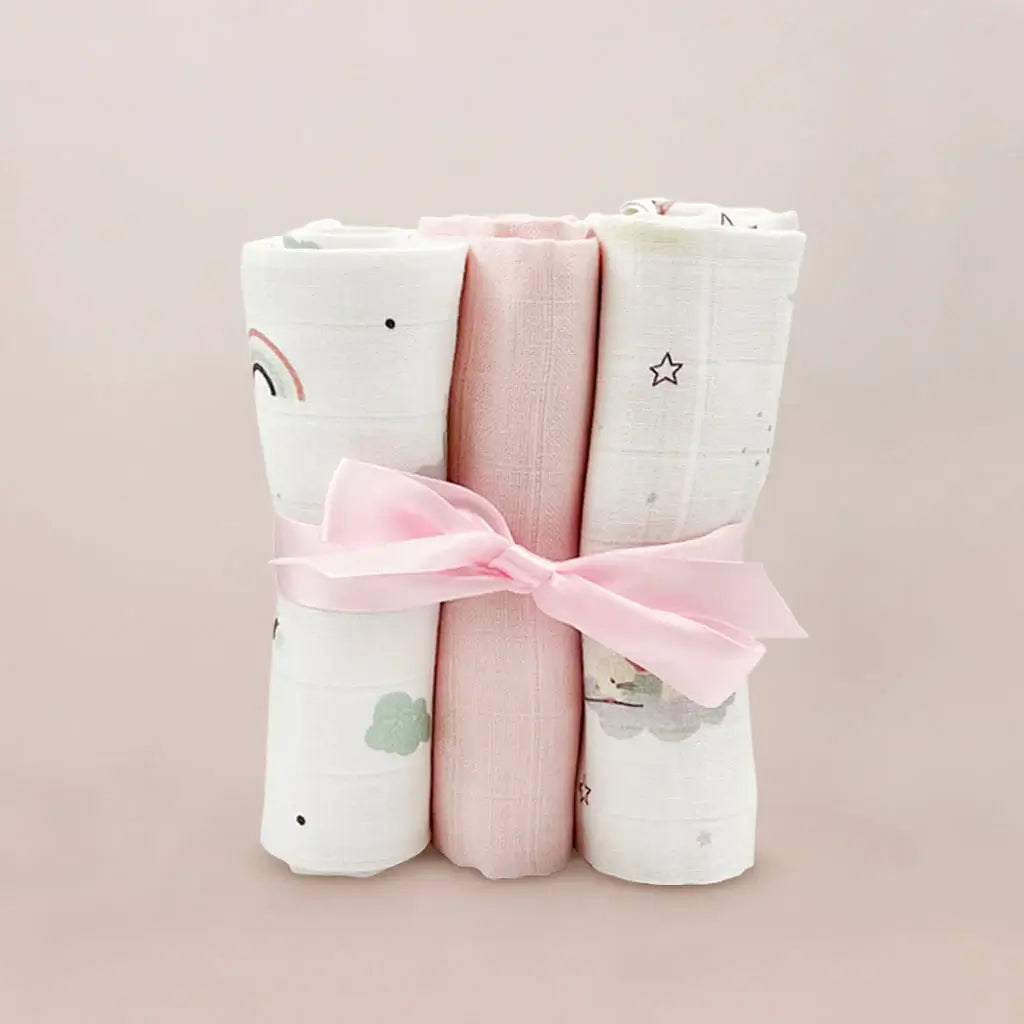 Hops & Swaddles Baby Girl Gift Set - Personalized