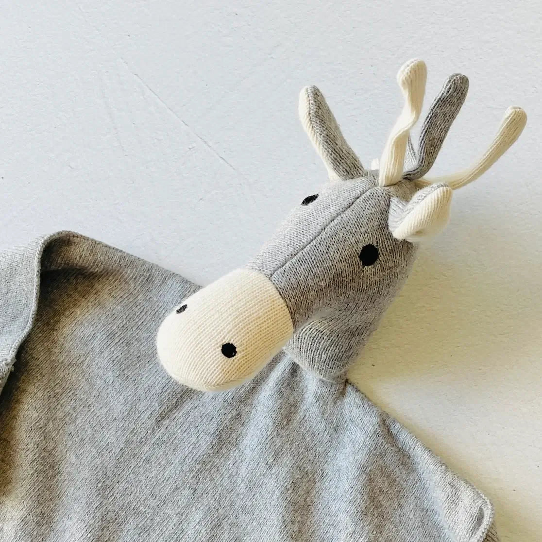 Gray Horse | Organic Baby Security Blanket