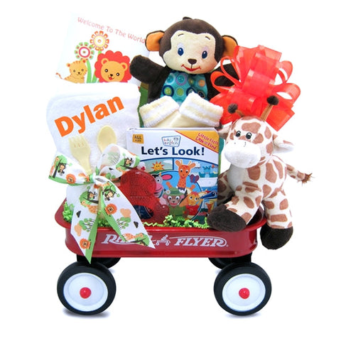 Jammin' Jungle Monkey Wagon Gift Set - SKU:  BBC338