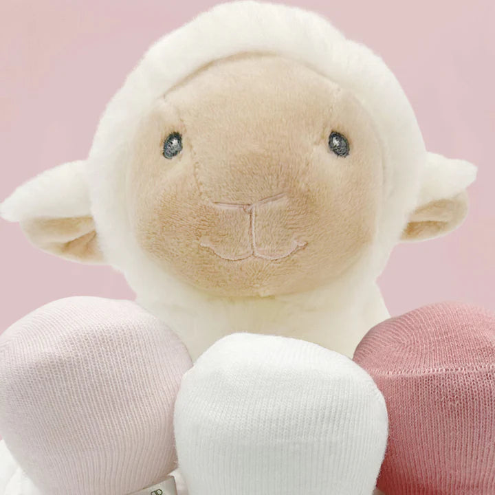 Little Lamb Diaper Cake, Pink - SKU:  LBG1055