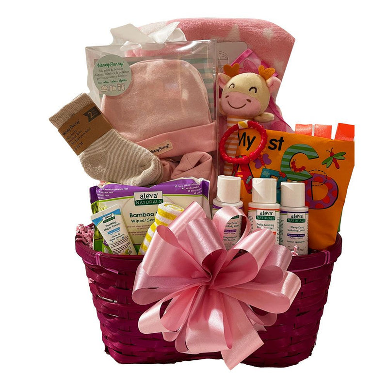 Little Peanut Baby Girl Gift Basket