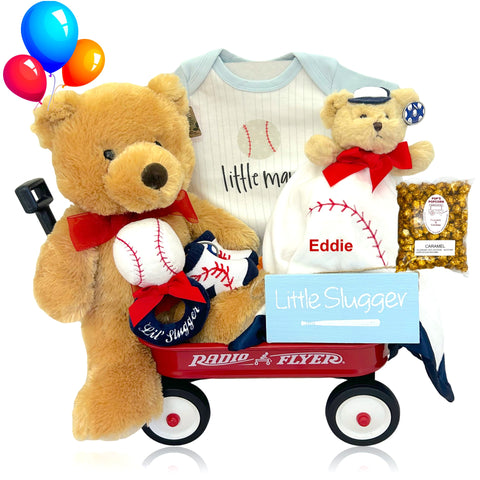 Cuddles & Cookies Baby Gift Basket - SKU:  BBC322