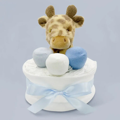 Little Giraffe Boy Diaper Cake