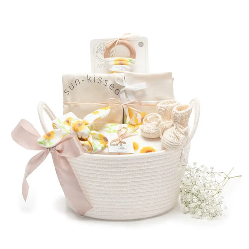 Little Sunshine - Organic Baby Layette Basket