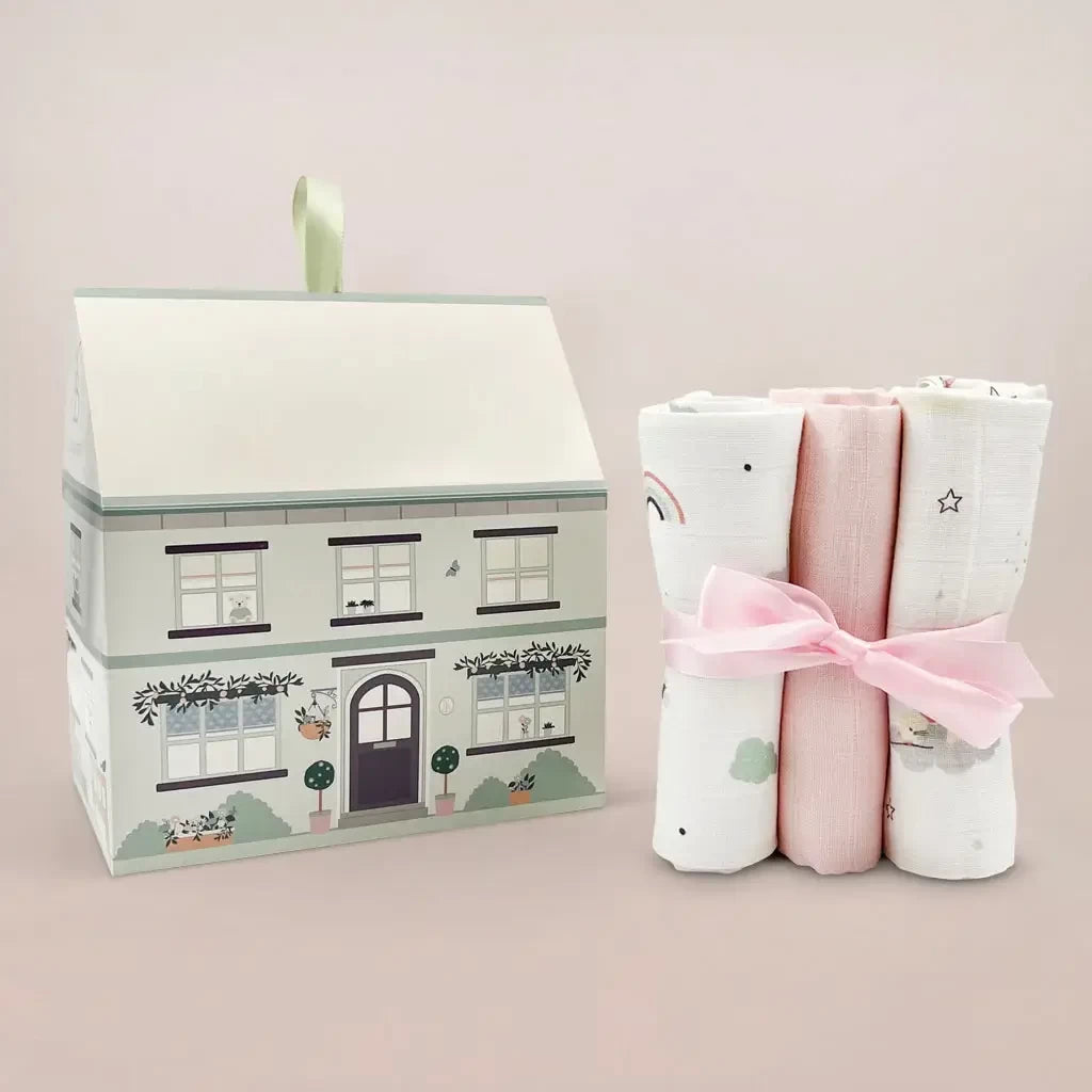 Luxe Personalized Baby Girl Hamper