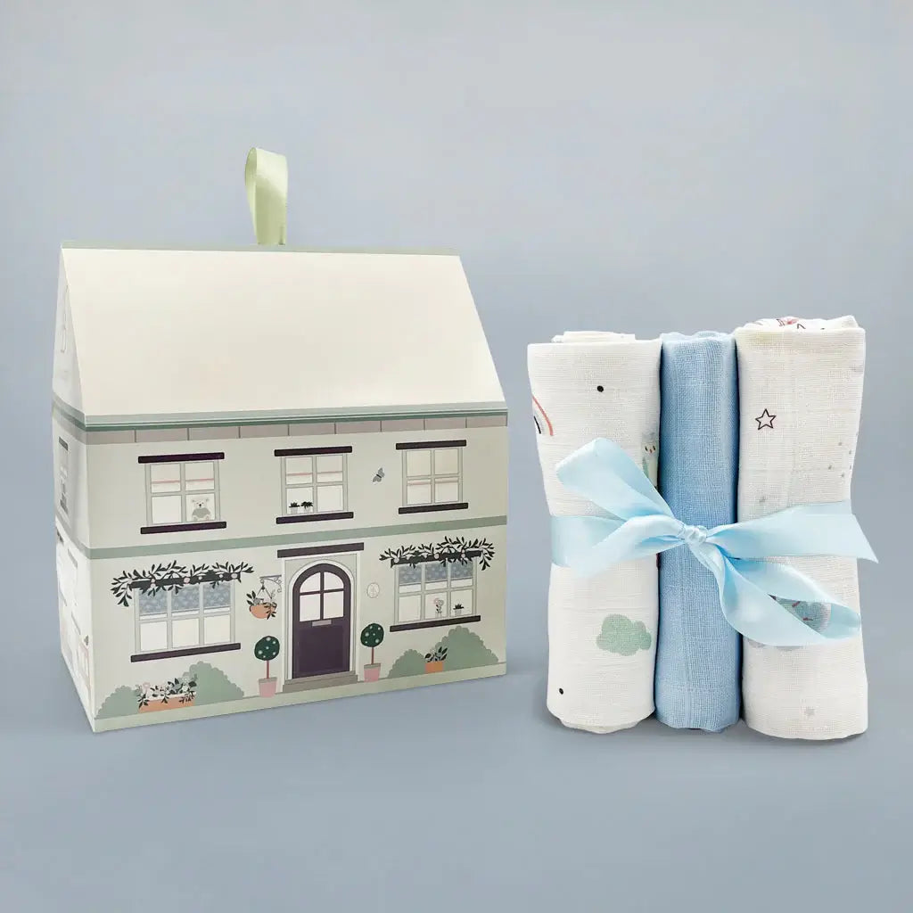 Luxe Personalized Baby Boy Hamper