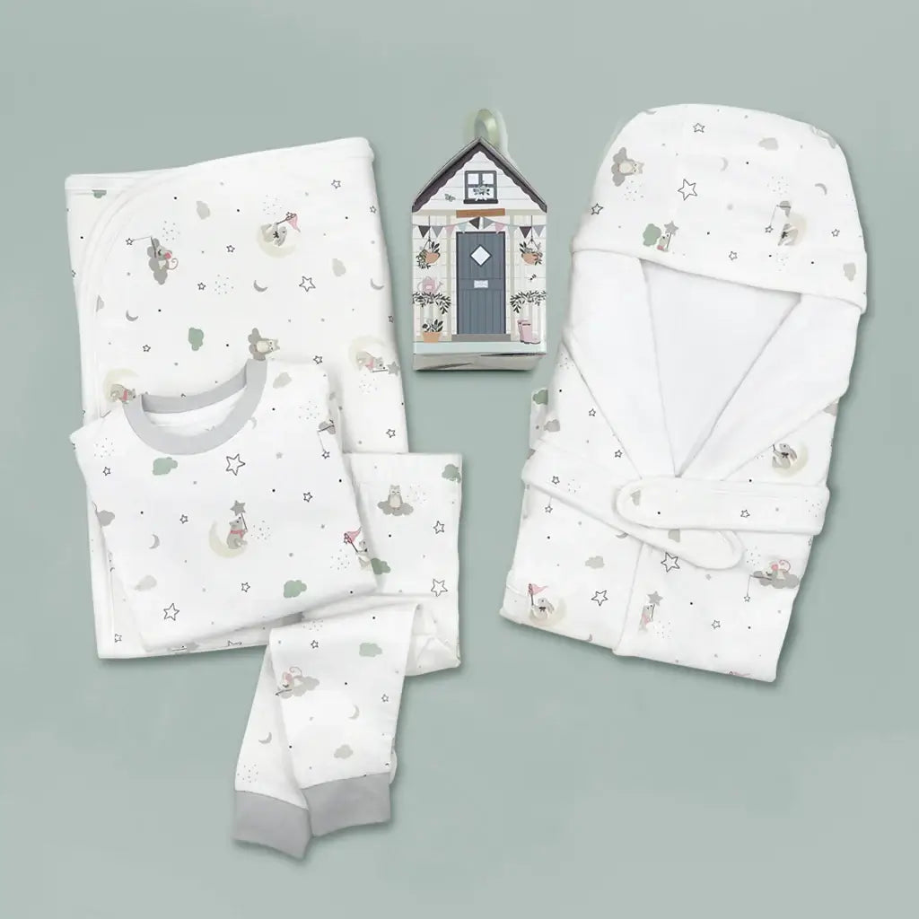 Luxe Personalized Baby Girl Hamper