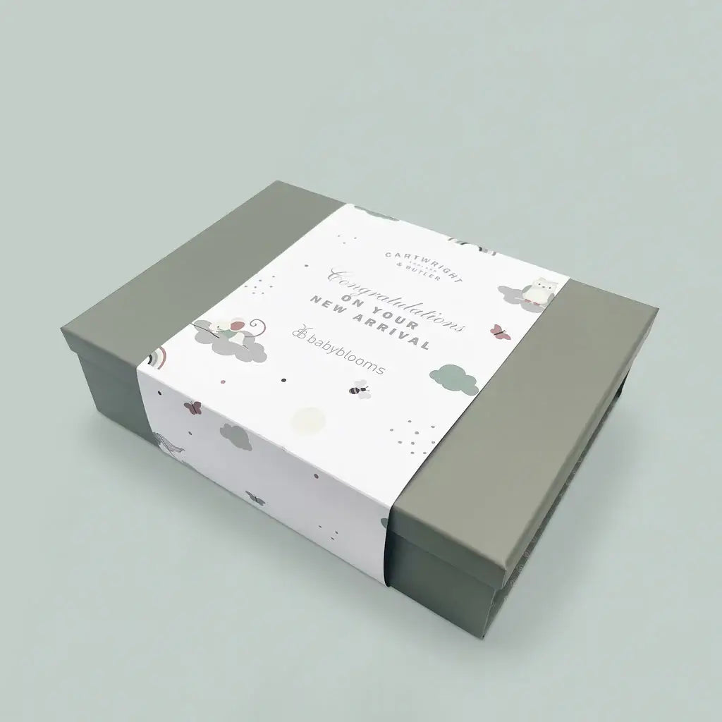 Luxe Personalized Baby Girl Hamper