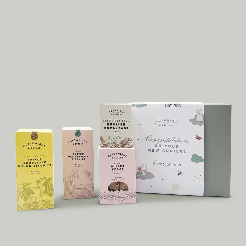 Luxe Personalized Baby Girl Hamper