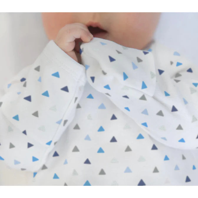 Muslin Swaddle Pajama Gift Set - Tiny Triangles (BGB-0031)