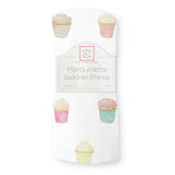 Marquisette Swaddle Blanket - Cupcakes