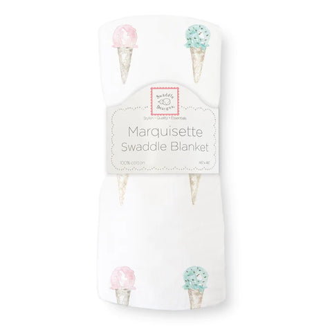 Muslin Luxe Blanket - Heavenly Floral Shimmer (BGB-0017)