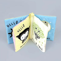 Personalized Monkey Toy W/ Soft Book & Blanket Wrap - Pink