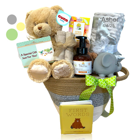 Forest Friends Baby Gift Basket - SKU:  BBC331