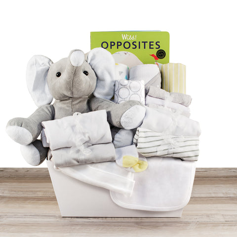 Welcome Baby Boy Gift Wagon - SKU:  BBC360