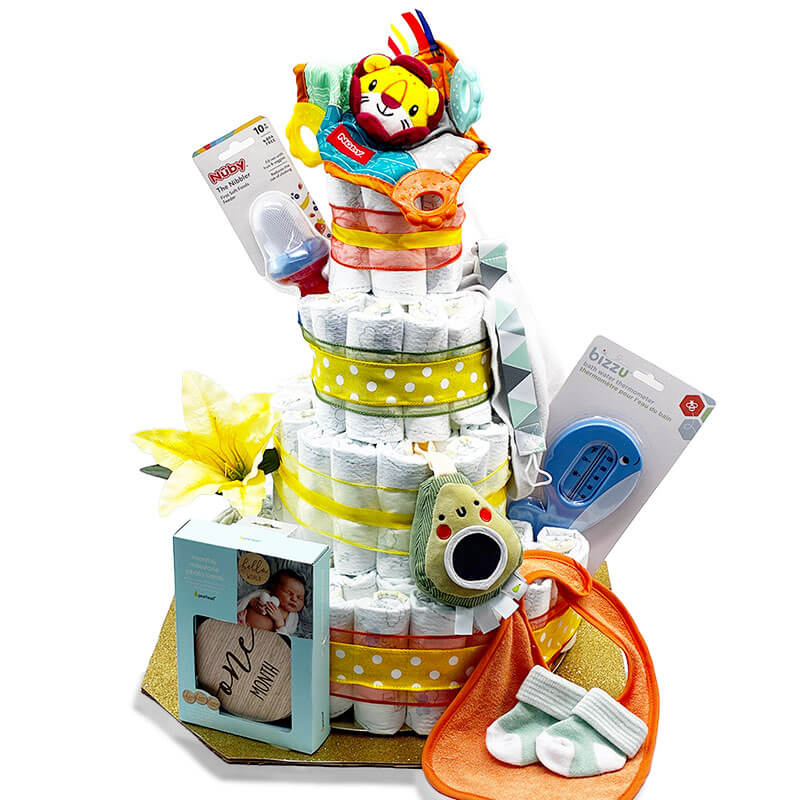 Newborn Bundle Baby Diaper Cake