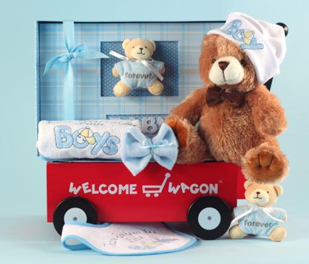 Barnyard Fun Baby Gift Wagon - SKU: BGC199