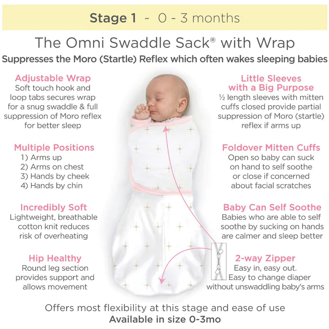 Omni Swaddle Sack Gray - Loved (BGB - 0013)