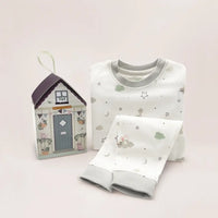Baby Pajamas - Whimsical Animals & Stars - 6-12 Months