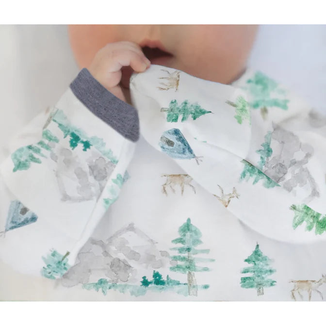 Pajama Gown Newborn Set (Mountains & Trees) (BGB-0067)