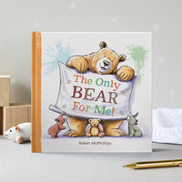 Personalized Sibling Bear & Bears Book Gift Set - Navy