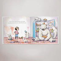 Personalized Sibling Bear & Bears Book Gift Set - Navy