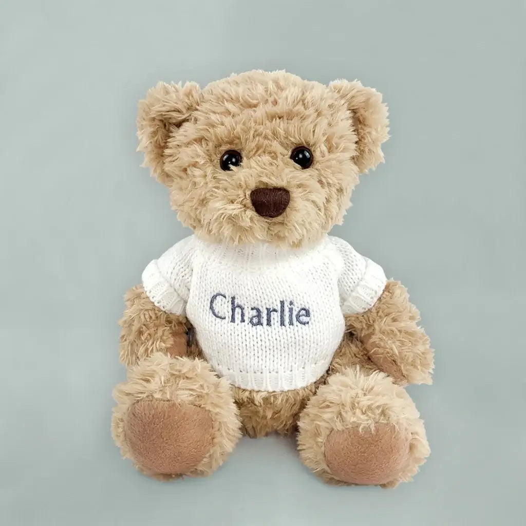 Personalized Sibling Bear & Bears Book Gift Set - White
