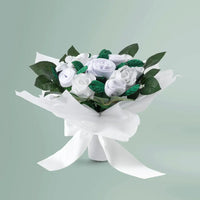 Baby Blanket & Clothes Bouquet - Neutral | W/ Gift Box