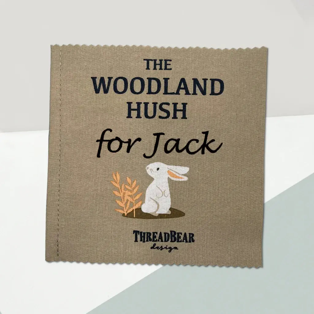 Personalized Rag Book and Bunny