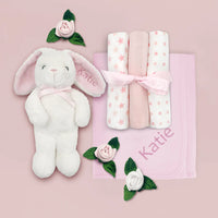 Personalized Baby Girl Gift Set